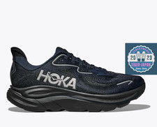 Hoka One One HOKA Clifton 9 Black Varsity Navy for sale | eBay