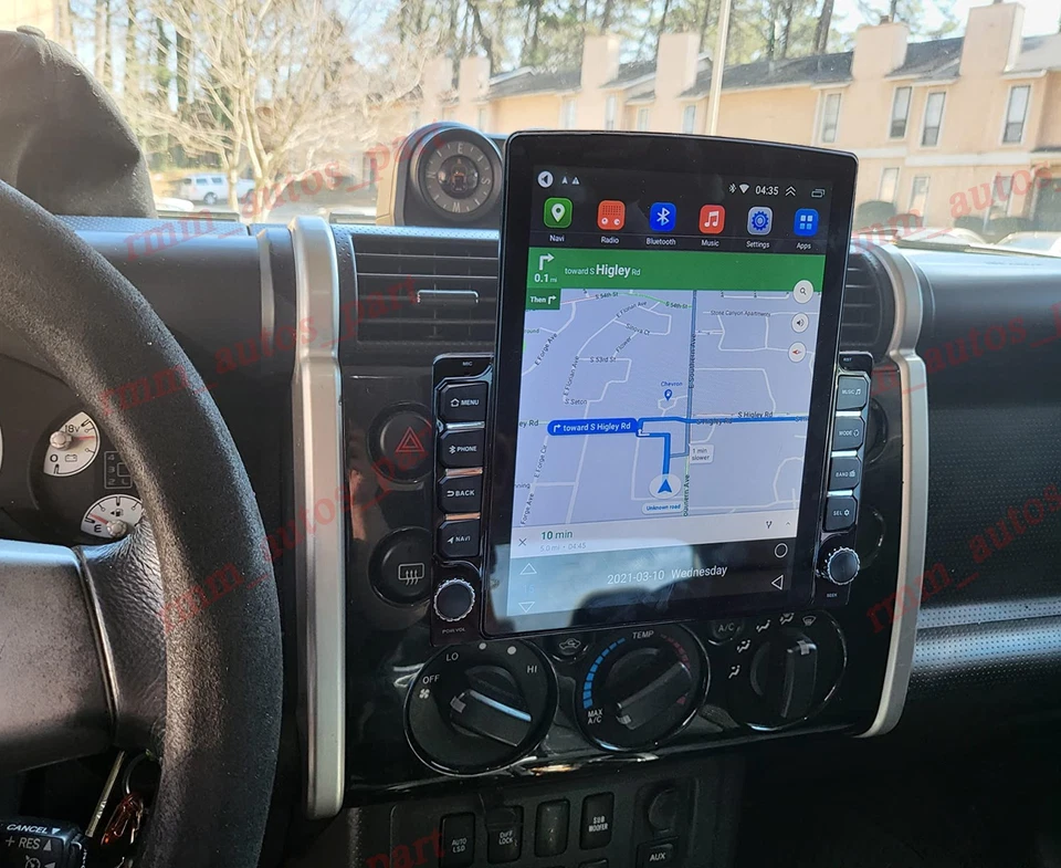 For Toyota FJ Cruiser 2007-2014 Android 15.0 CarPlay Car Radio Stereo GPS - Image 2 of 4