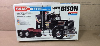 #ad #ad Vintage Monogram Snap Tite Chevy Bison 1 32 And Decals *Partially Assembled* $39.99