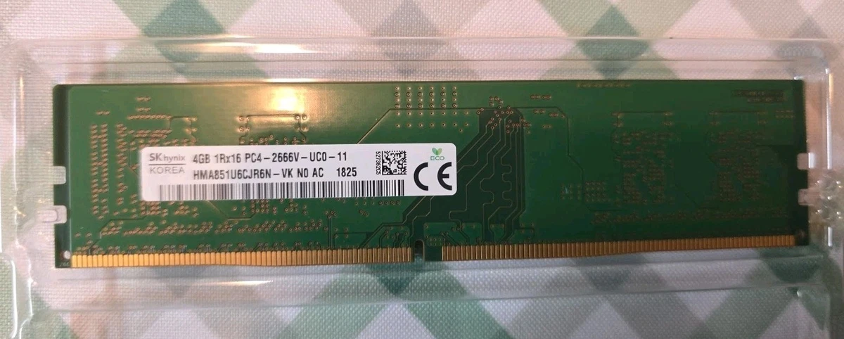Preços baixos em Hynix DDR4 SDRAM 4 Gb de capacidade Total de
