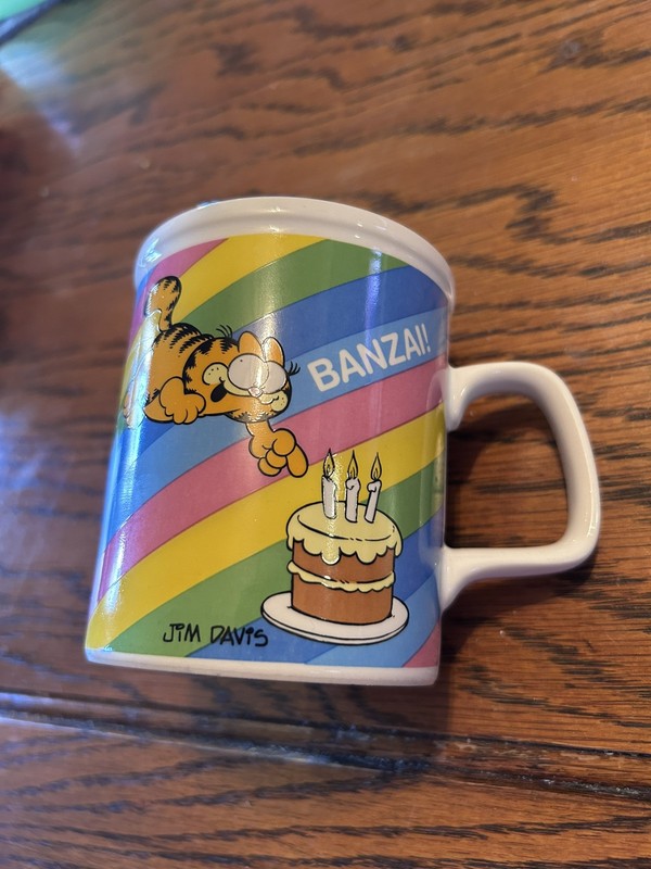 Garfield Banza Mug 1978