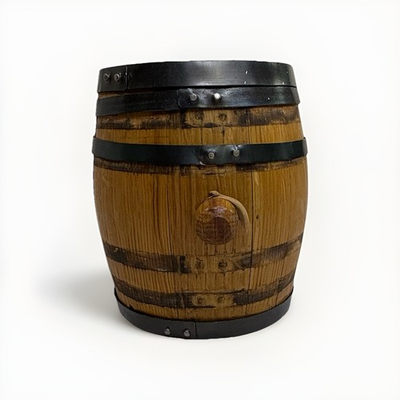 #ad Wooden Whiskey Barrel Mini Wine Cider Cask Vintage. See Pictures For Condition $45.99