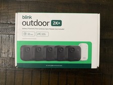 Blink Outdoor 2K Wireless Smart Security 5 Camera System with Sync Module Core