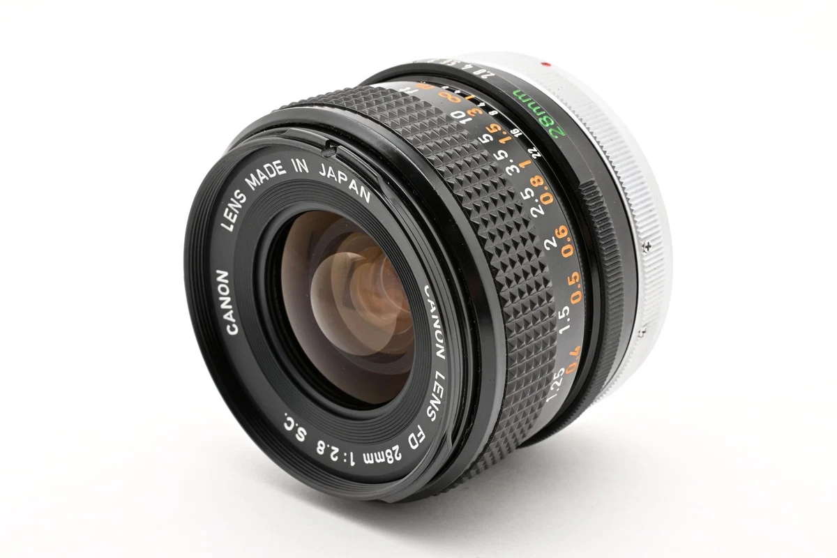 25+ Canon FD f/2.8 Camera Lenses 28mm Focal for sale | Updated Oct