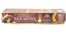 6 Pk Wild-Craft Sea Moss Toothpaste By Essential Palace 5 in 1, Vegetable Base