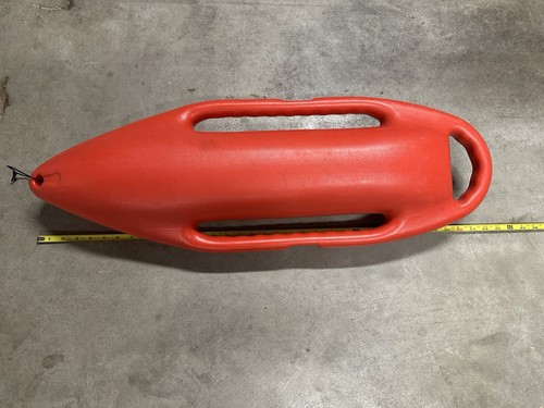 Hard plastic rescue can torpedo swim buoy float swimming float for lifeguard