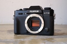 FUJIFILM X-T10 Black Mirrorless Digital Camera Body 16.3MP APS-C