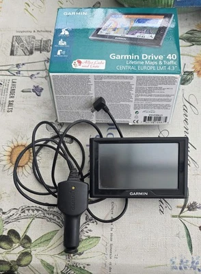 Garmin Drive 40 LMT Navigationsgerät 4,3 Zoll Europa Navi inkl. Kabel & OVP - Bild 1 von 3