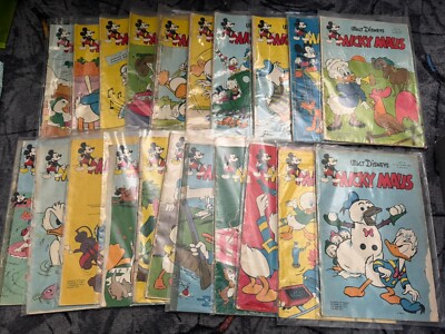 Micky Maus Hefte von 1962 -21 Hefte (Z3)