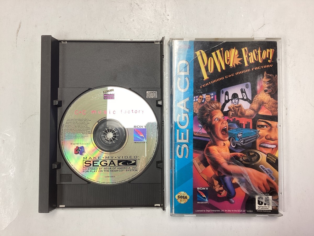 (未使用･未開封品)Live from the Camden Palace / [DVD] Power Factory featuring C+C Music Factory- Sega CD Complete