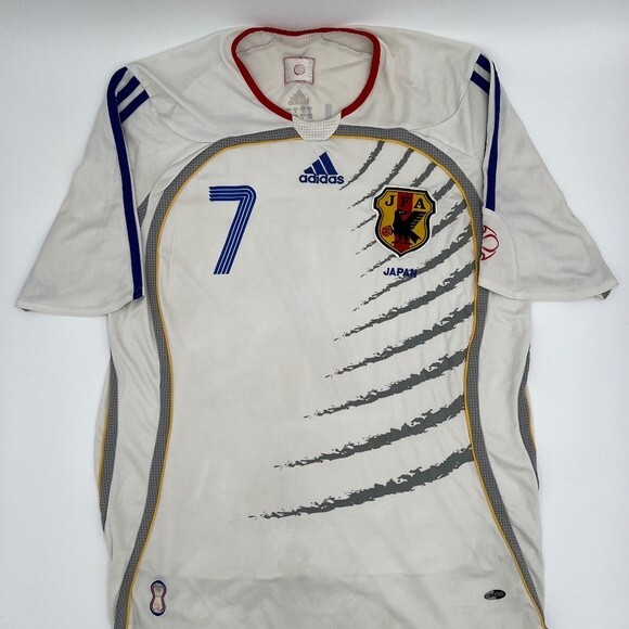 Nakata #7 Japan 2006/2007 Away ORIGINAL Adidas VTG Rare