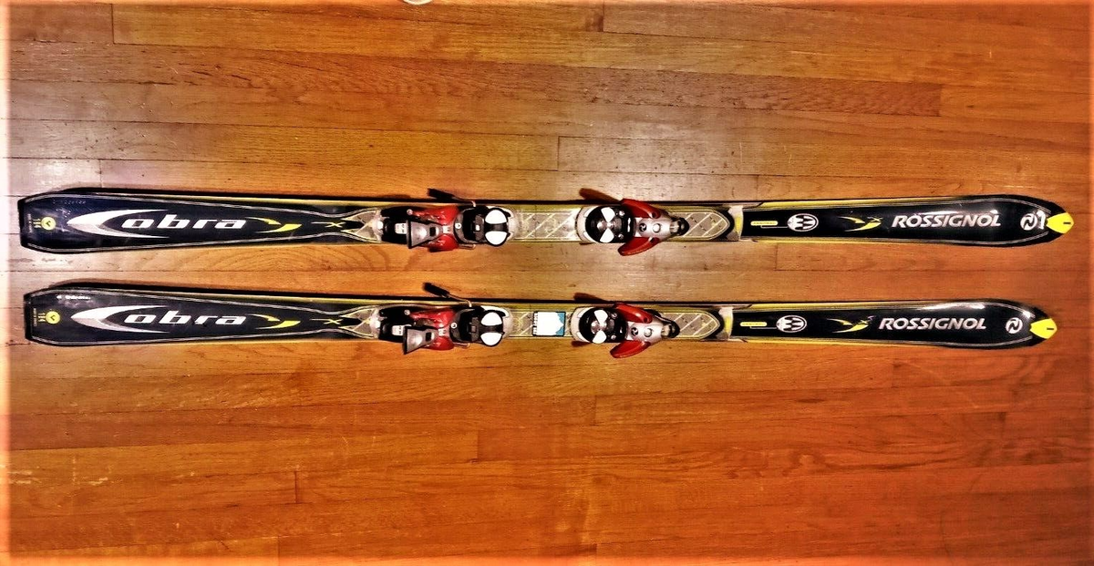 Rossignol Skis 184cm Cobra Central Dualtec with Salomon S810 Rossignol Skis 184cm Cobra Central Dualtec with Salomon S810