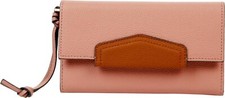 Cartera de cuero Danielle Nicole tecnología RFID rubor NUEVA (178)