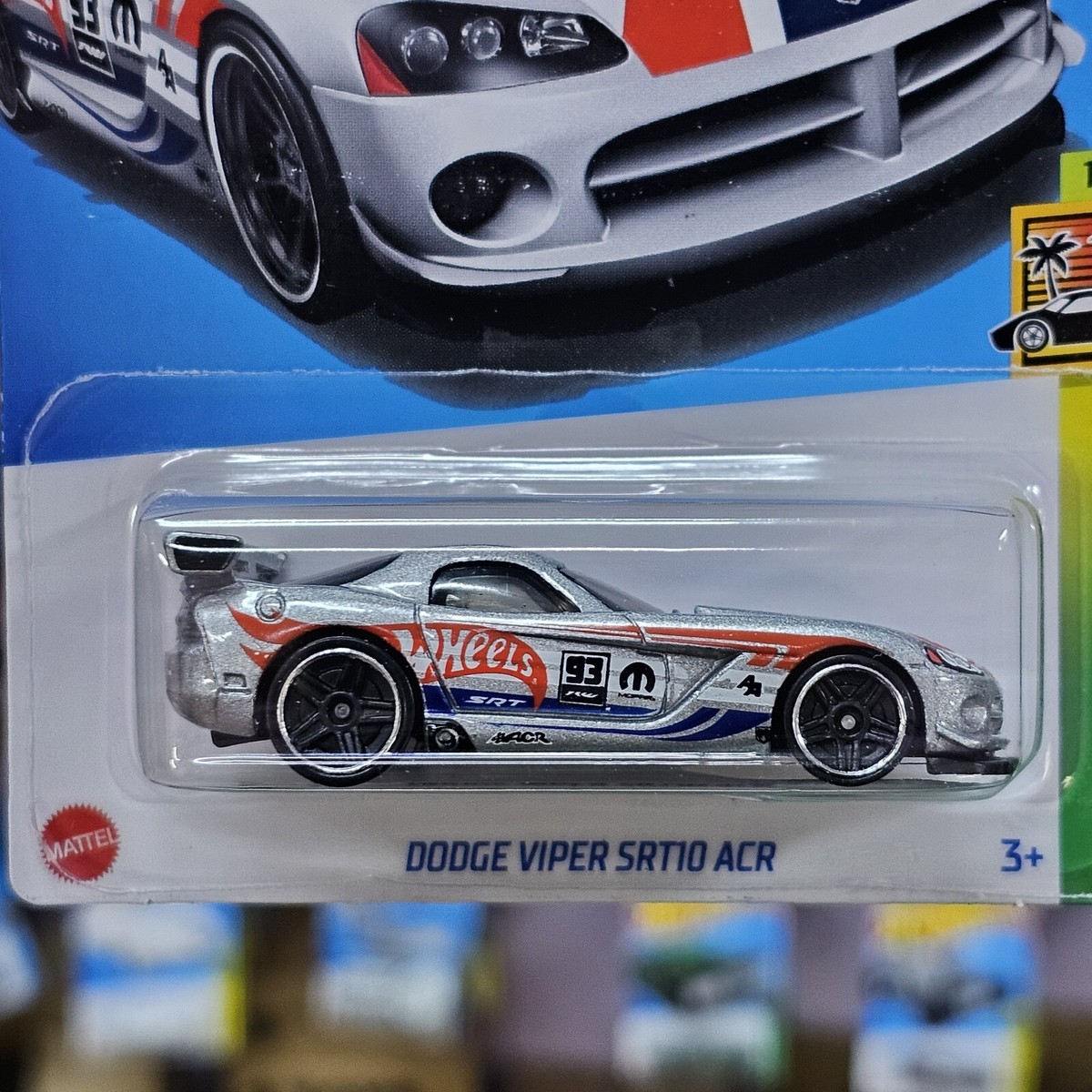 ミニカー Hotwheels DODGE VIPER SRT-10 2023 Hot Wheels HW Drift Pack Exclusive Dodge Viper SRT10