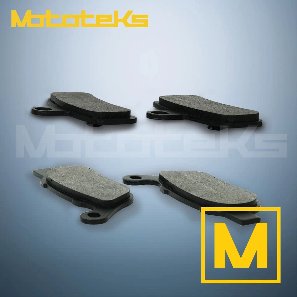 JUEGO PASTILLAS FRENO HARLEY DAVIDSON SEMI SINTERIZADAS METÁLICAS PARA DYNA DELANTERAS Y TRASERAS Foto 3 de 4