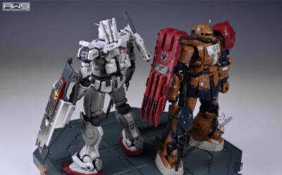 for HG 1/144 RX-78(G)E EX MS-06F Zaku II F Solari AW9 S69