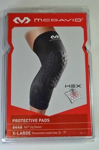 Mcdavid Hexpad Arm Sleeve Size Chart