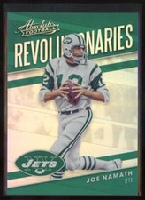 2018 PANINI ABSOLUTE REVOLUTIONARIES #RE-JN JOE NAMATH