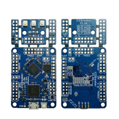 iCEBreaker V1.0e FPGA Digital development board graphical programming RISC-V