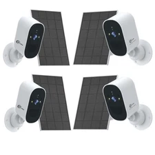 XVIM Solar Wireless Security Camera 1080P Battery Power Night Vision with Panel