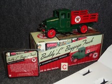 Texaco Buddy L Baggage Truck #2 in Series of Two 8" Stamped Steel Pressed