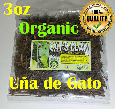 Uña Una de Gato Cat's Claw 3oz Unicaria Tomentosa  100% Natural Organic Tea !!!
