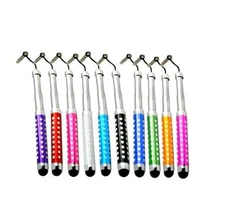 LOT 10 BLING STYLUS PEN TOUCH Adjustable FOR Iphone SAMSUNG GALAXY LG HTC MOTO