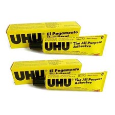 UHU All Purpose Adhesive Glue - Extra Strong Clear Glue 20ml 35 ml 125 ml