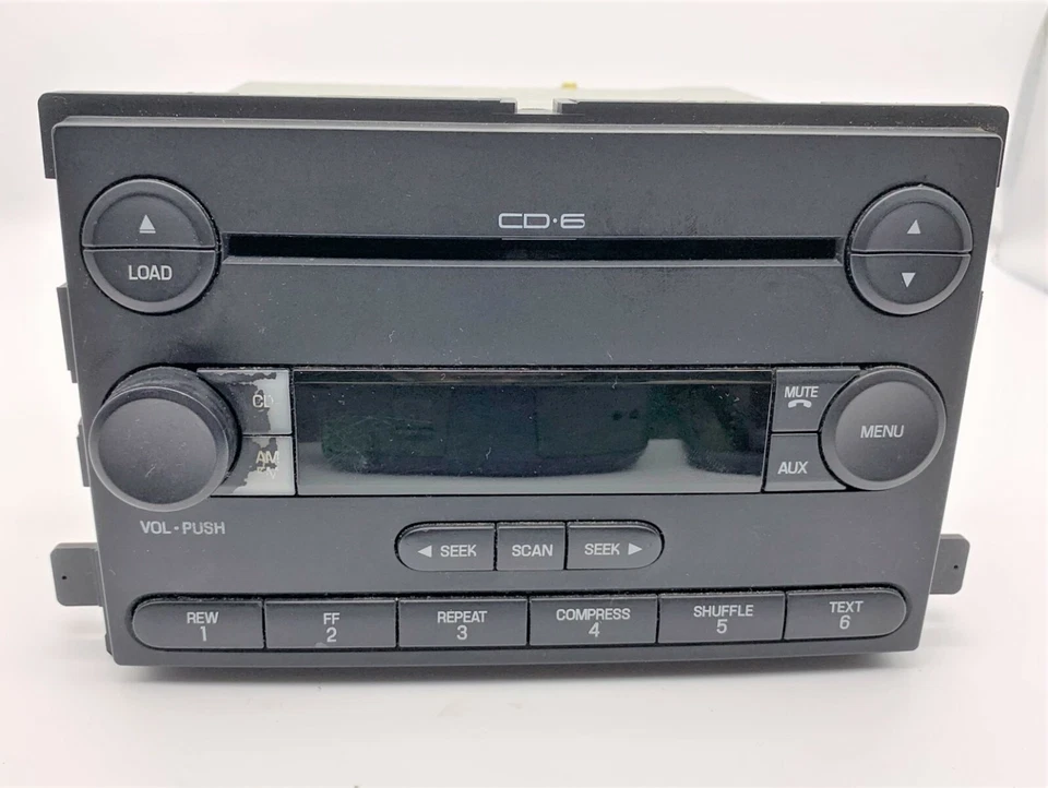 OEM 04-07 Mercury Monterey Montego AM FM Receptor MP3 6 Reproductor Cambiador Foto 2 de 4