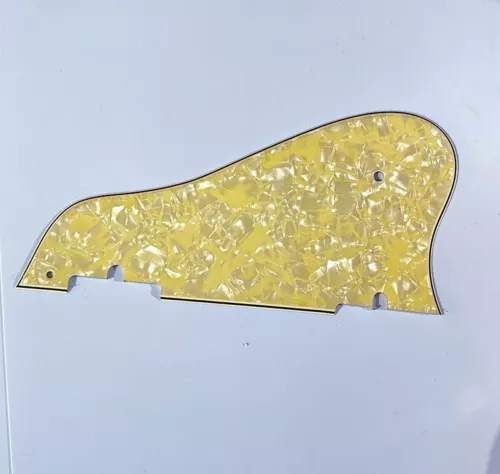 Guitar Parts For US GIBSON SUPER 400 Guitar PickGuard, 4Ply Cream Pearl