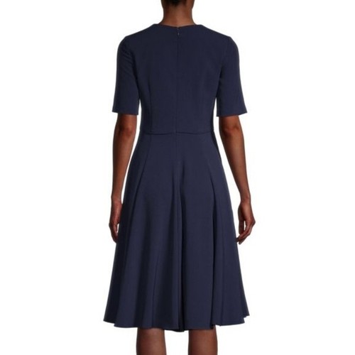 Gal Meets Glam V Neck Blue Dress Size 2 - Picture 7 of 7