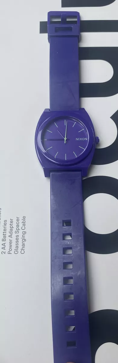 Nixon purple online watch