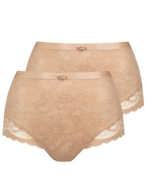 Lisca Evelyn 022195 2er Pack Damen Taillenslip in verschiedenen Farben