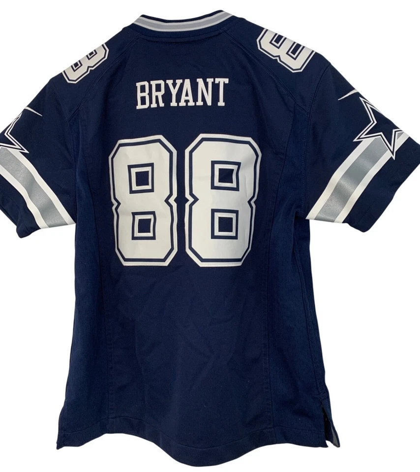 Camiseta deportiva Nike Youth Boys Dallas Cowboys Dez Bryant 88 On-Field azul marino M 10/12 NFL Foto 2 de 4