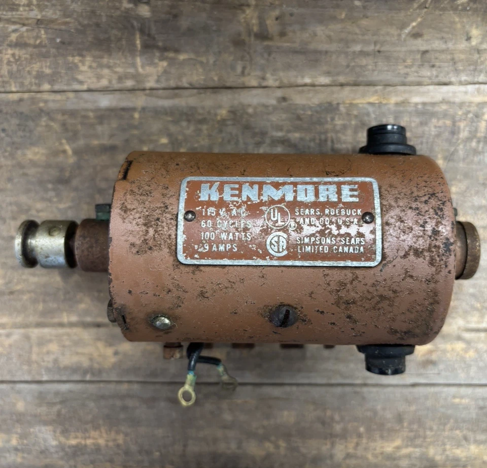 Motor Kenmore 117.840, 117.841 Genuino Original De Colección - Probado Funcionando Foto 2 de 4
