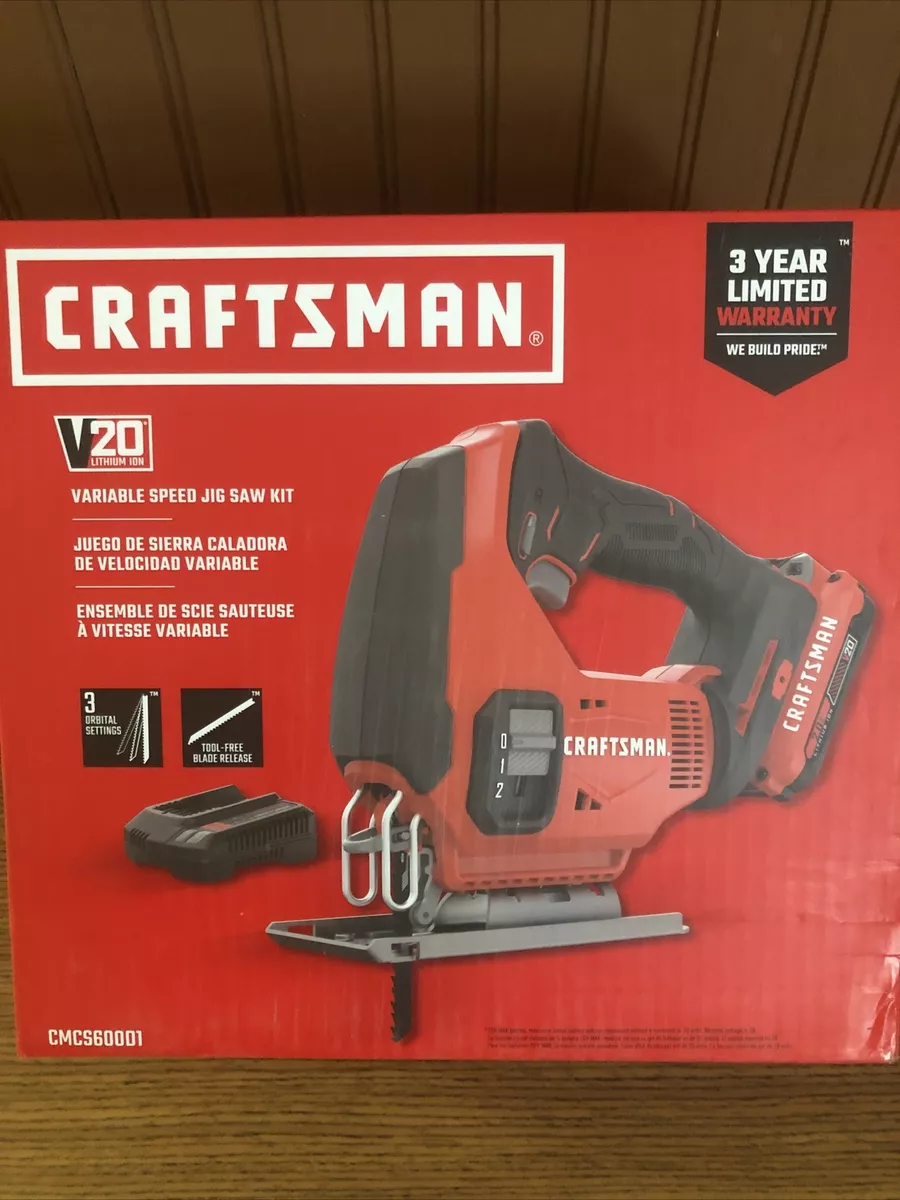 Craftsman jig saw deals cordless