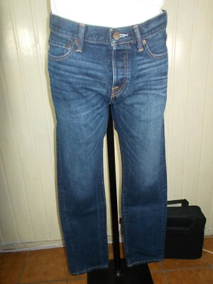 Pantalon jeans coton bleu délavé skinny ABERCROMBIE & FITCH  W30 L30 40fr  21JA8 - Photo 1/4