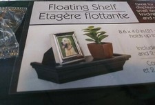 Floating Shelf Wall Mounted 8.6" X 4" Holds Up To 5 LBS