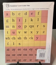 Wilson Fundations Students Mini-Packet Home Support Level 2 Letter Tiles Sealed