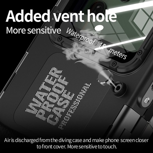 Für Samsung Galaxy S25 S24 S23 Ultra S22 S21 Plus Taucherhülle Wasserdichte - Bild 7 von 12