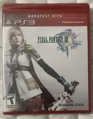 Final Fantasy XIII Sony PlayStation 3 Square Enix Rare HTF Brand