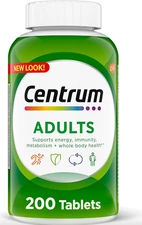 200 Capsules Multivitamin & Multimineral Capsules for Men Women Daily Supplement