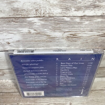 RAIN BY JOHN DARNALL CD Brand New Factory Sealed | eBay