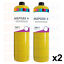thumbnail 2  - Sale! 2x Yellow MAPP /MAP+ Pro Gas Cylinder 400g Disposable Bottle free delivery