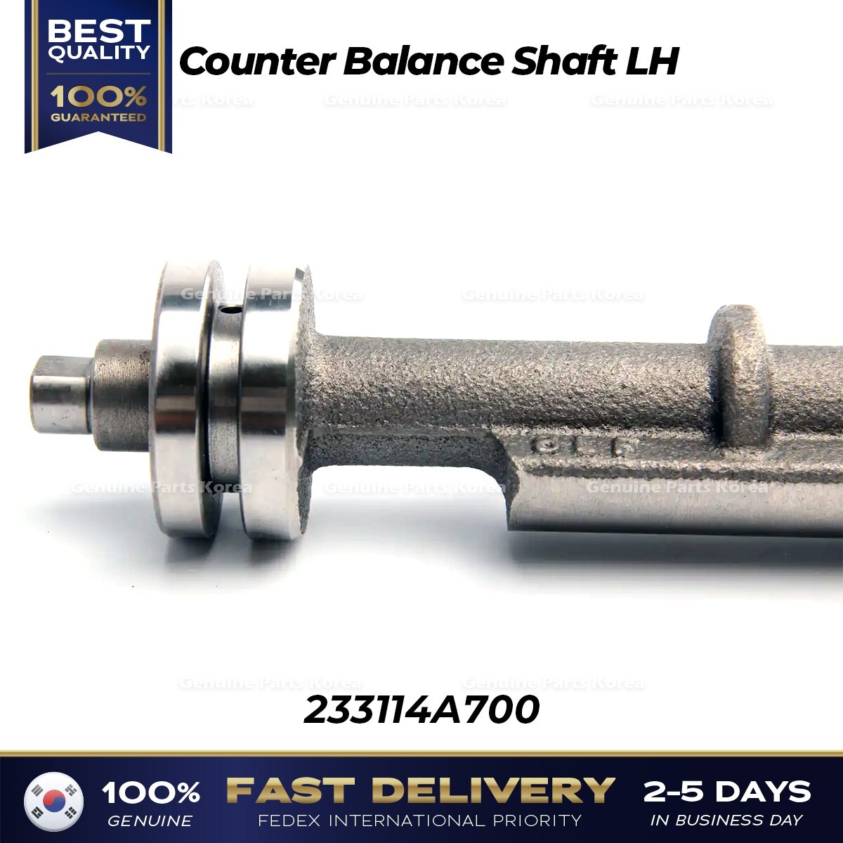 ⭐Genuine⭐ Counter Balance Shaft LH 233114A700 for Hyundai