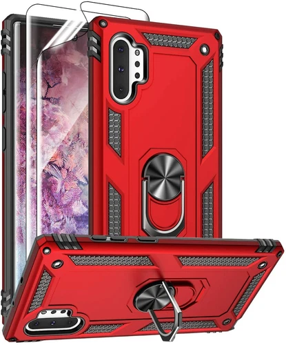 Samsung Galaxy Note 10+ Plus 5G Case Durable Shockproof Cover Protective Red 6.8