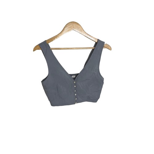 Madewell Softdrape Gwen Crop Trägertop - Größe 0 - Bild 1 von 7
