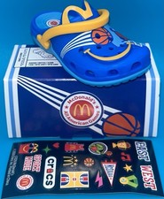 2026 McDonald s Happy Meal CROCS 2 FREE THROW Charm Keychain New