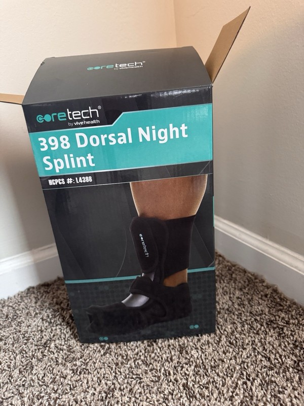 398 Dorsal night Splint size L/XL plantar fasciitis help