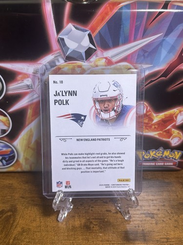 2024 Panini Contenders - Rookie Stallions Ja'Lynn Polk #18 (RC) - Picture 2 of 2